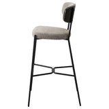 Elison Pub Height Bar Stool Light Brown (Set of 2) 182657 - Ella Furniture