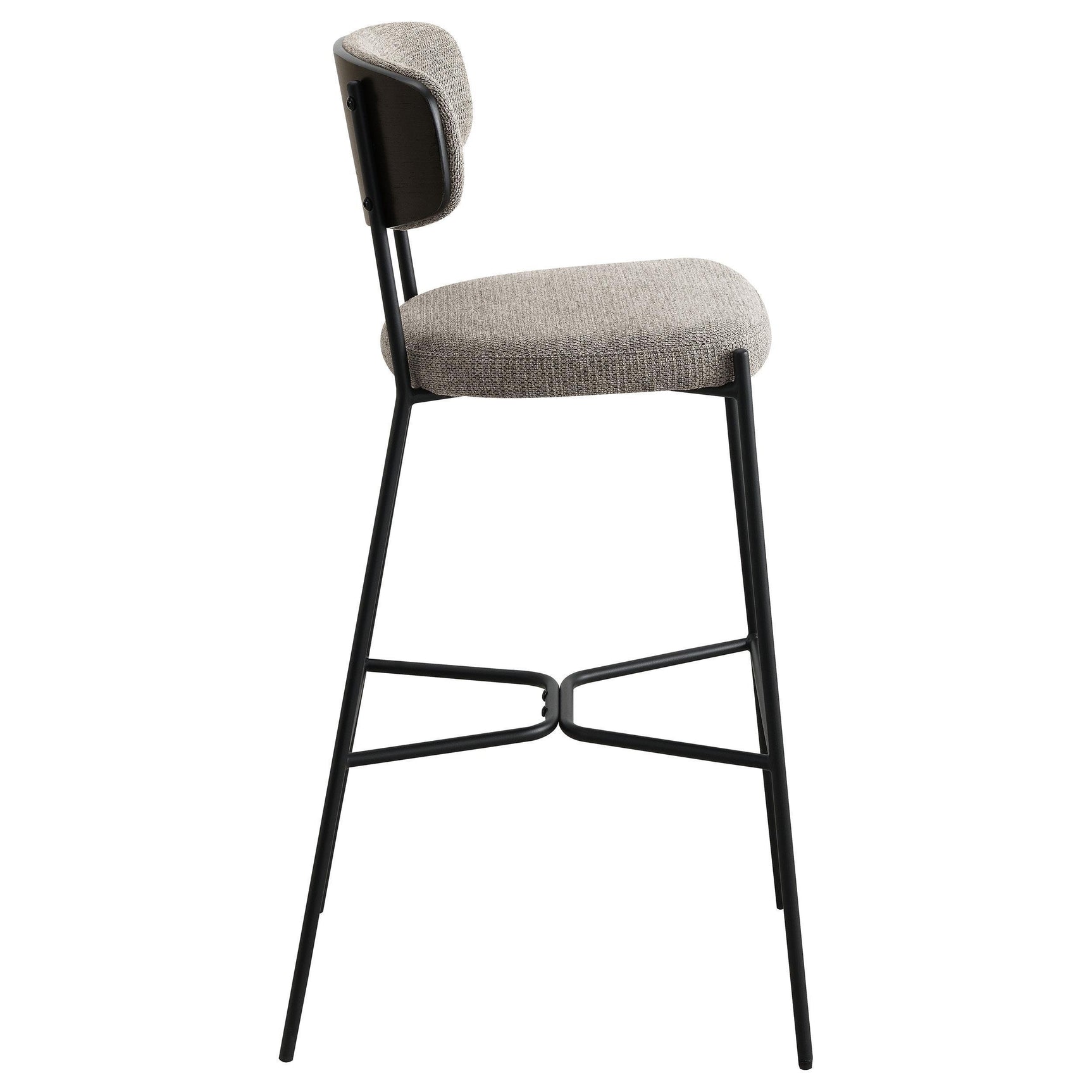 Elison Pub Height Bar Stool Light Brown (Set of 2) 182657 - Ella Furniture
