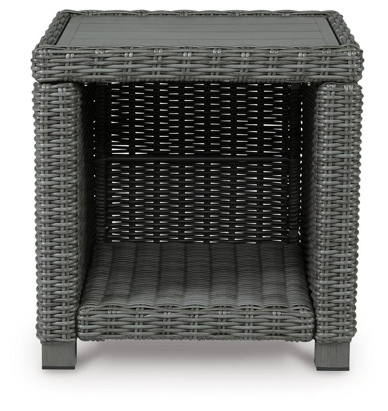 Elite Gray Park Outdoor Coffee Table With 2 End Tables - Ella Furniture