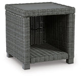 Elite Gray Park Outdoor Coffee Table With 2 End Tables - Ella Furniture