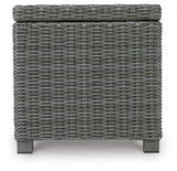 Elite Gray Park Outdoor Coffee Table With 2 End Tables - Ella Furniture