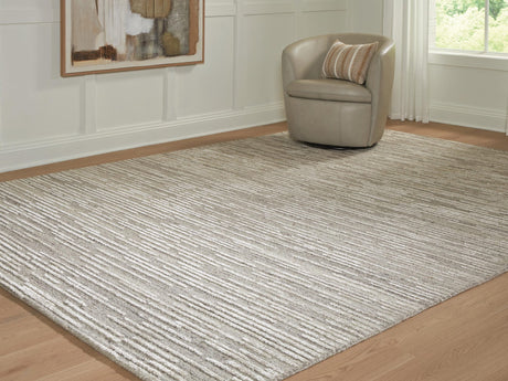 Eljory Gray Extra Large Rug from Ella Furniture