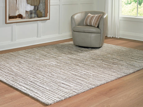 Eljory Gray Large Rug from Ella Furniture