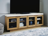 Adanworth Light Brown/Gray Accent Cabinet view 2