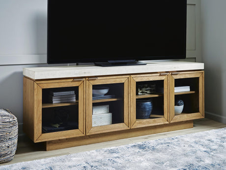 Adanworth Light Brown/Gray Accent Cabinet view 2