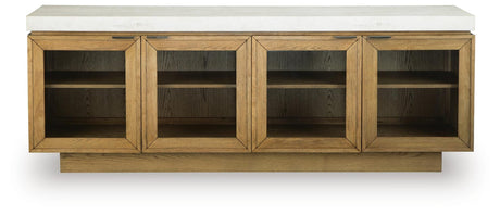 Adanworth Light Brown/Gray Accent Cabinet view 5
