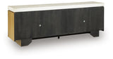 Adanworth Light Brown/Gray Accent Cabinet view 6