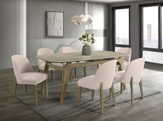 Adriana Light Pink Dining Room Set from Ella Furniture