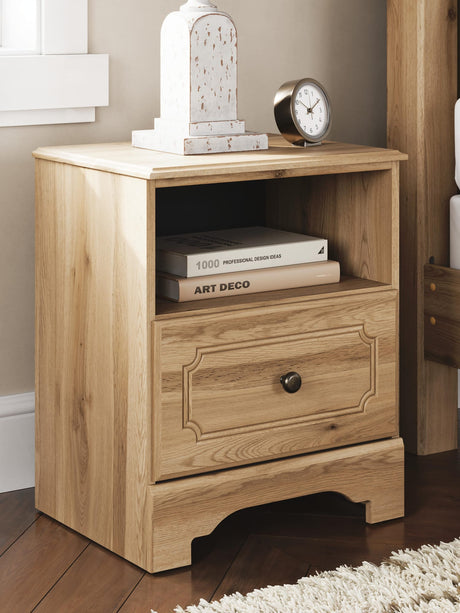 Aleaport Warm Brown Panel Bedroom Set view 27