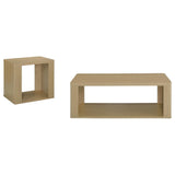 Alsina 2-Piece Coffee and End Table Set Greige view 2
