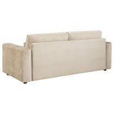 Amador Chenille Upholstered Track Arm Sofa Camel view 6