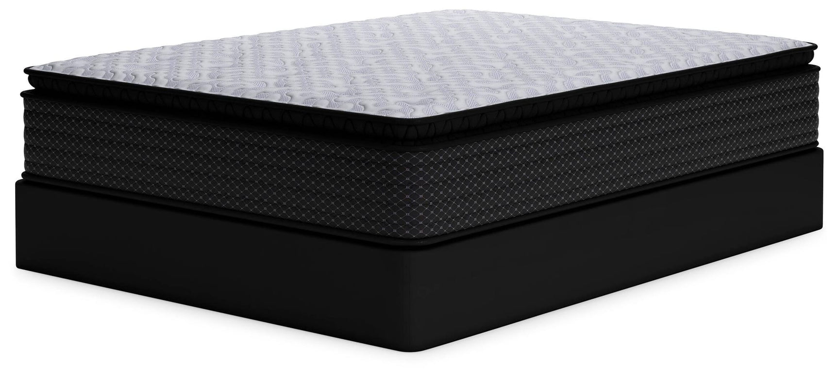 Anniversary Edition Pillowtop White King Mattress angled view