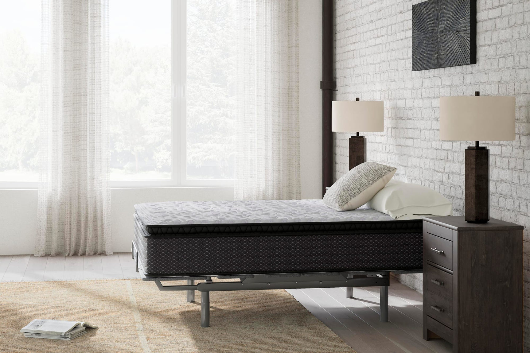 Anniversary Edition Pillowtop White Twin Mattress view 3