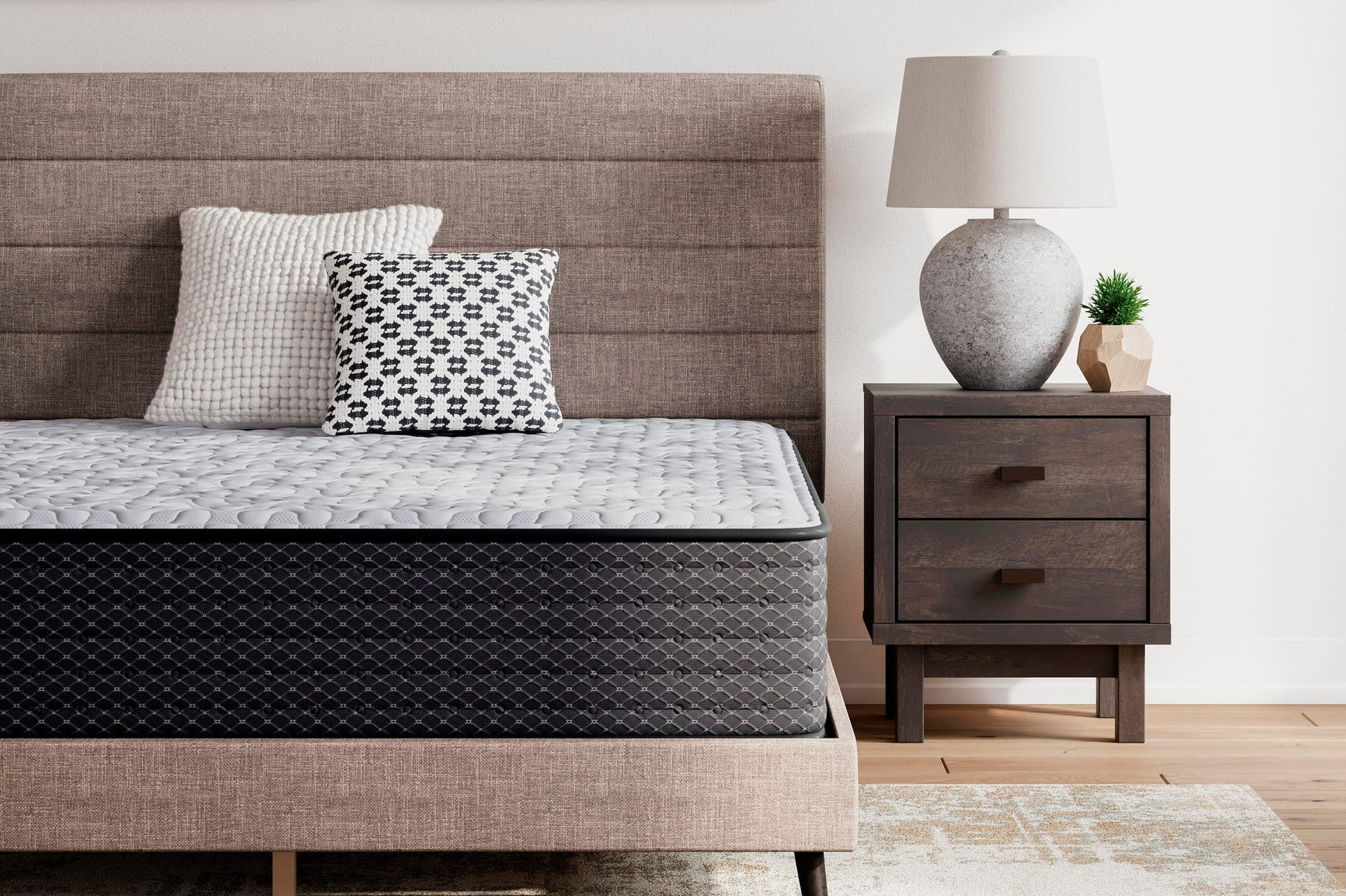 Anniversary Edition Plush White Twin Mattress from Ella Furniture