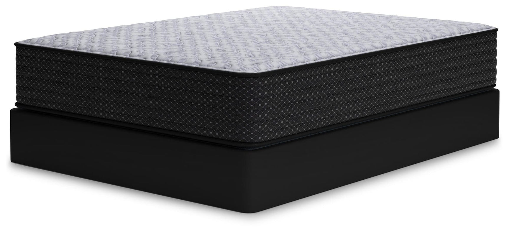 Anniversary Edition Plush White Twin Mattress angled view