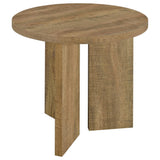 Aragon 2-Piece Round Coffee and End Table Set Mango view 3