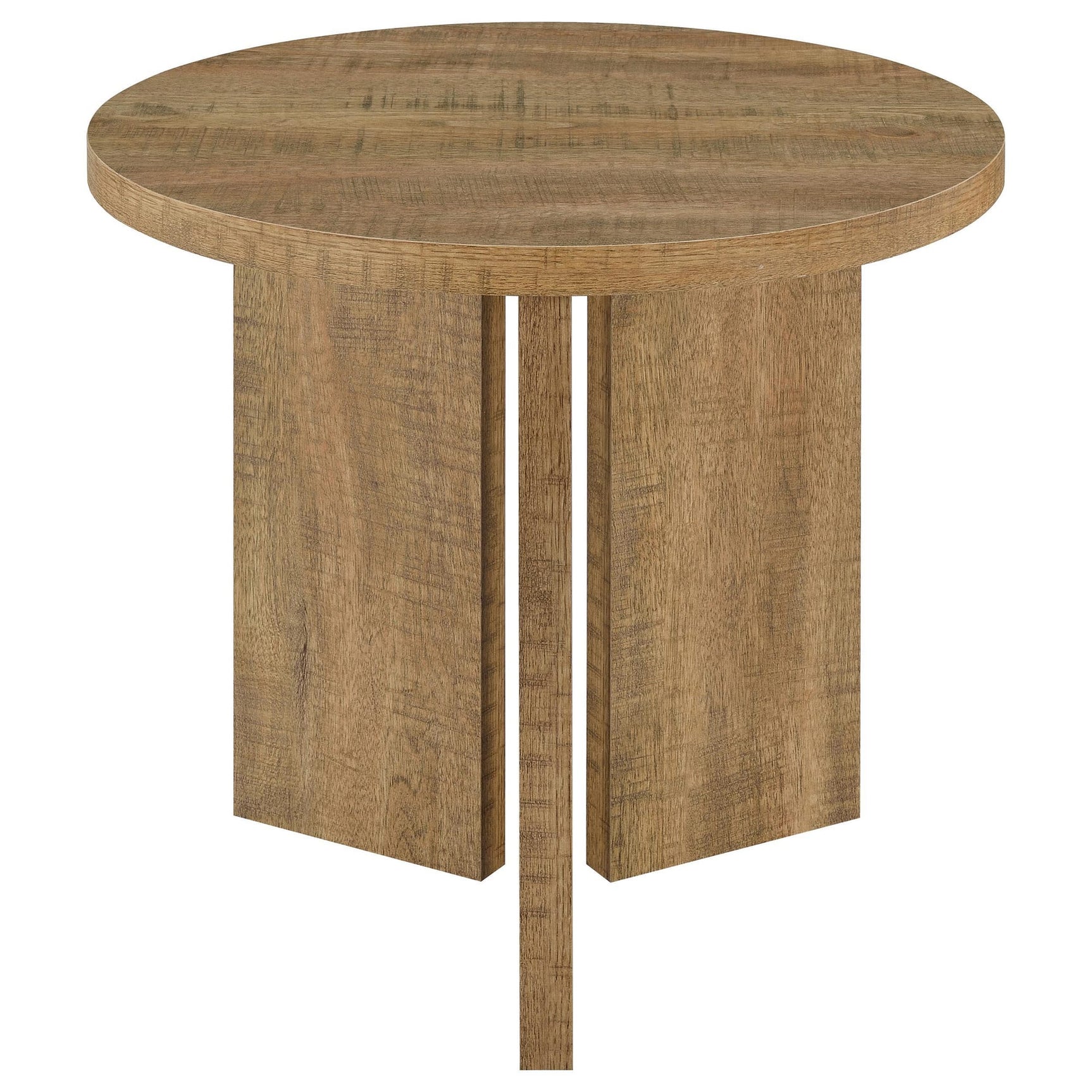 Aragon 2-Piece Round Coffee and End Table Set Mango view 6