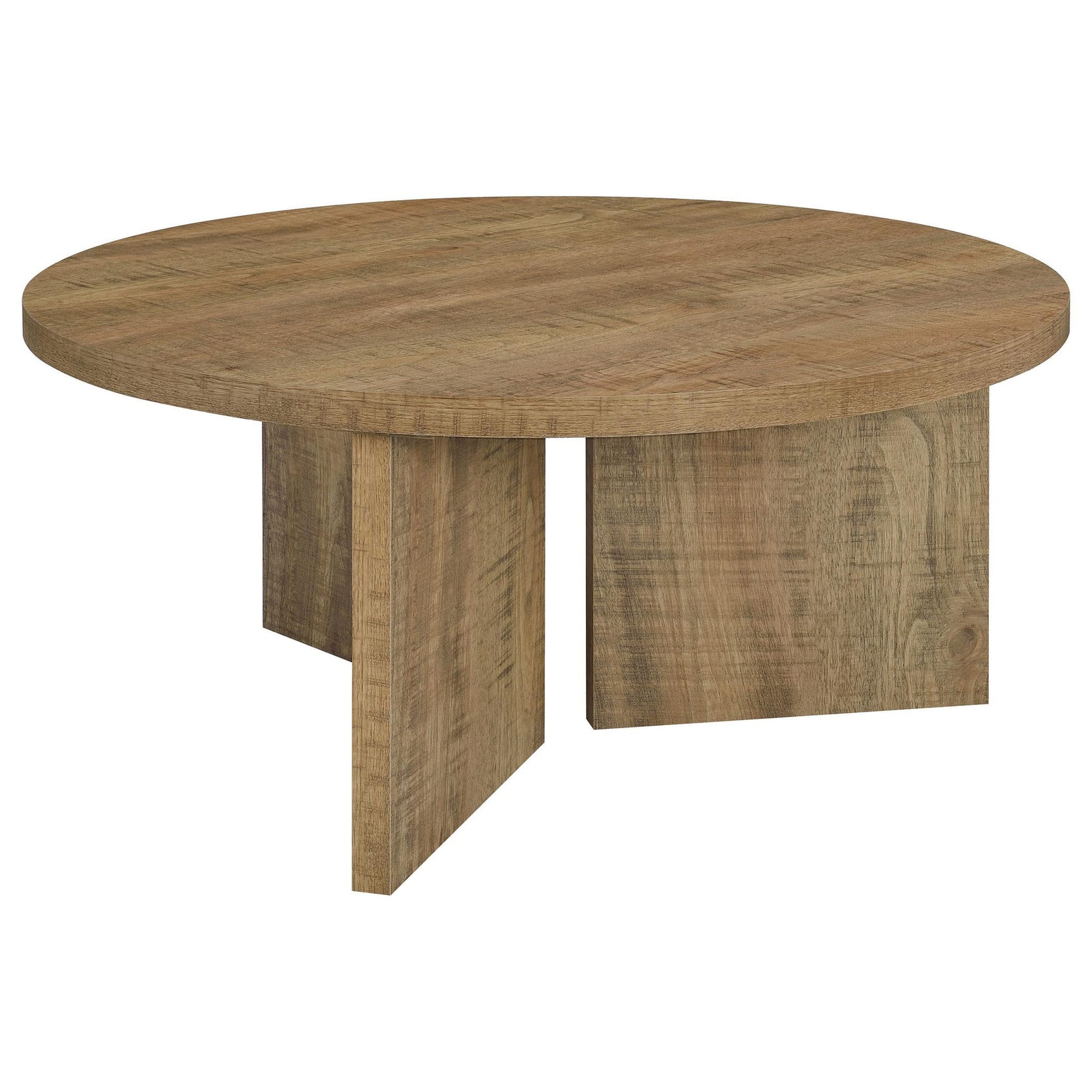 Aragon 2-Piece Round Coffee and End Table Set Mango view 8