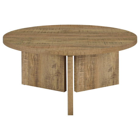 Aragon 2-Piece Round Coffee and End Table Set Mango view 11