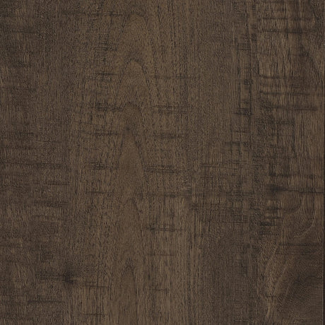 Aragon Round Panel Base Coffee Table Dark Rustic Mango view 7