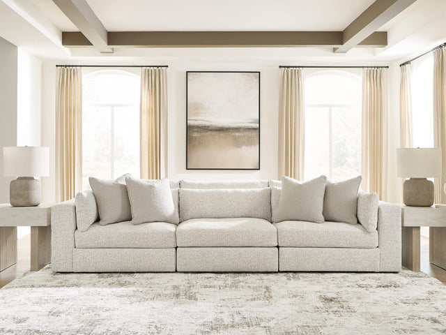 Ashbourne Estate Snowstone 3-Piece Sectional Sofa from Ella Furniture