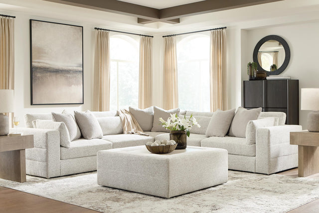 Ashbourne Estate Snowstone 5-Piece Sectional from Ella Furniture