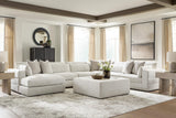 Ashbourne Estate Snowstone 6-Piece Sectional with Chaise from Ella Furniture