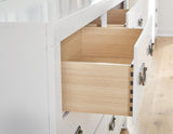 Binterglen White Panel Bedroom Set detail view