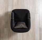 Ella Black Velvet Sofa & Loveseat - Ella Furniture