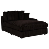 Blaine Upholstered Reversible Chaise Sectional Sofa Chocolate view 10