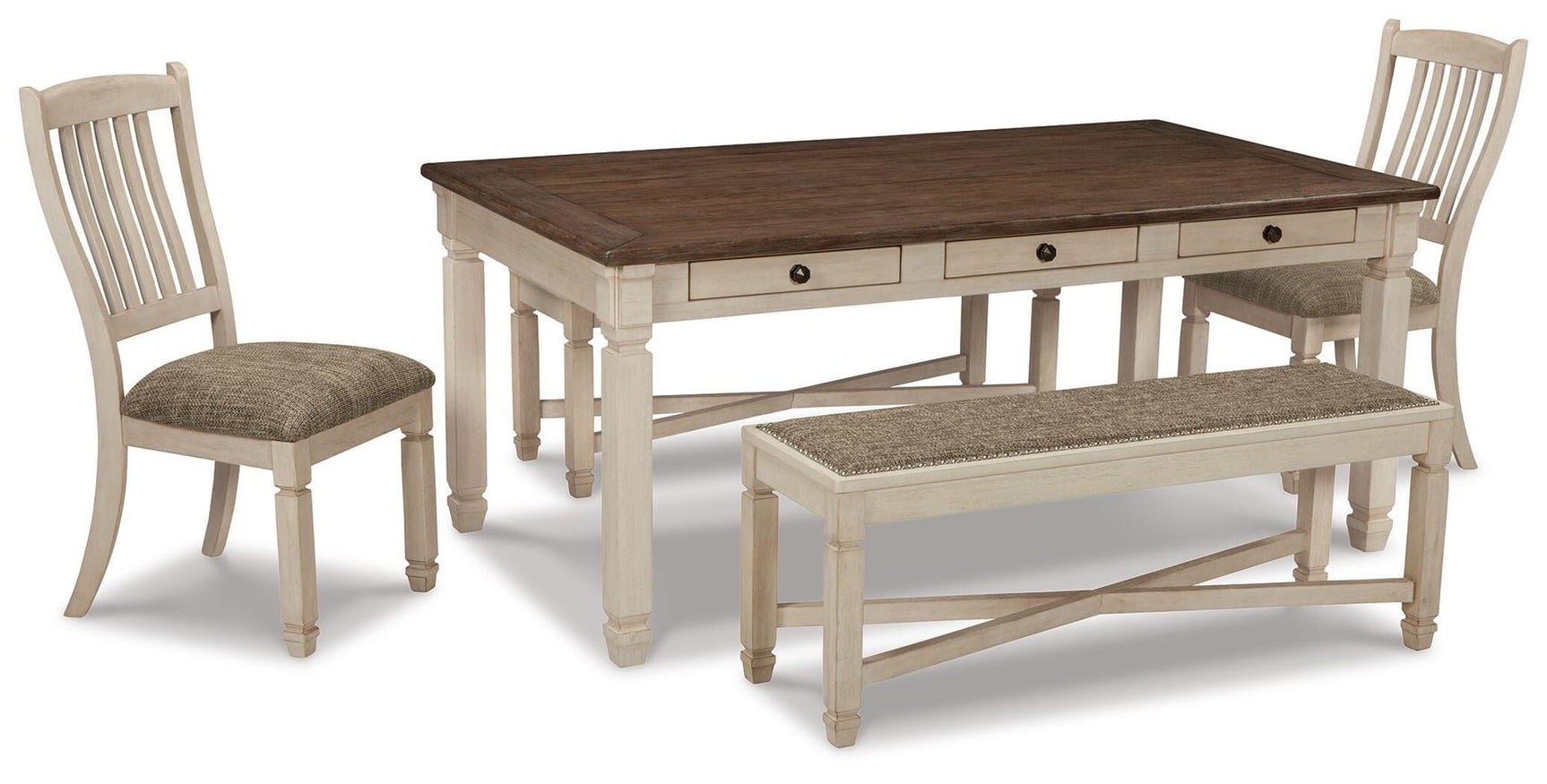 Bolanburg Two-tone Dining Set from Ella Furniture