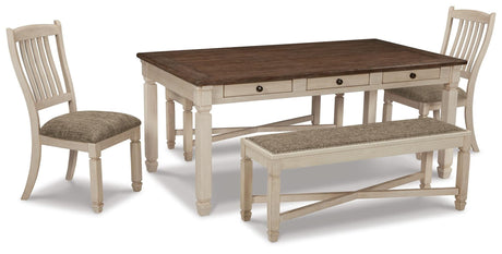 Bolanburg Two-tone Dining Set from Ella Furniture