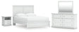 Bostwick White Shoals Panel Bedroom Set from Ella Furniture