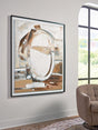 Bradlow Brown/White/Black Wall Art from Ella Furniture