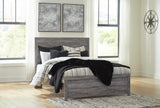 Bronyan Dark Gray Panel Bedroom Set view 4