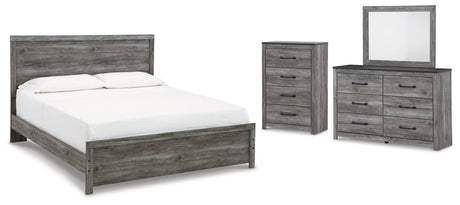 Bronyan Dark Gray Panel Bedroom Set view 21