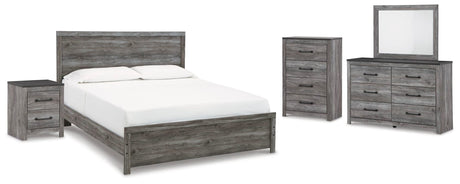 Bronyan Dark Gray Panel Bedroom Set view 26