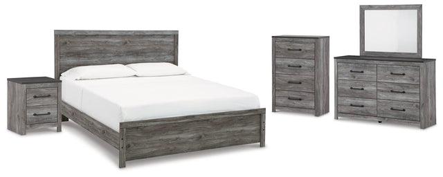 Bronyan Dark Gray Panel Bedroom Set view 26