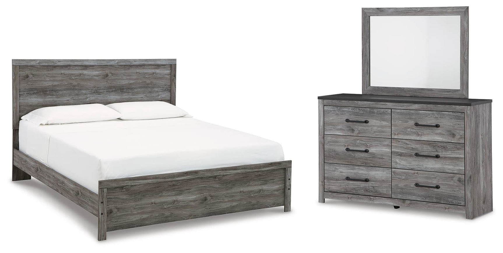 Bronyan Dark Gray Panel Bedroom Set view 28