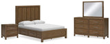 Cabalynn Light Brown Panel Bedroom Set from Ella Furniture