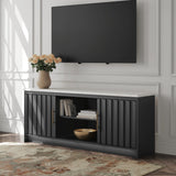 Cadmori Black/White 63" TV Stand from Ella Furniture