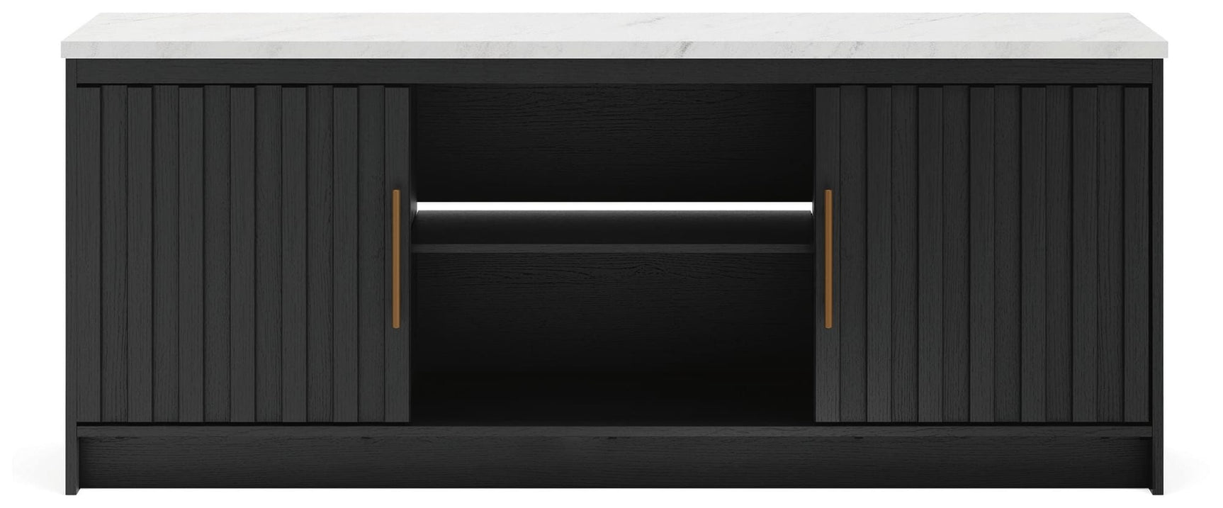Cadmori Black/White 63" TV Stand view 7
