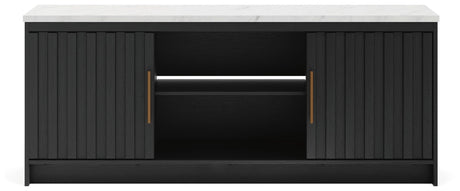 Cadmori Black/White 63" TV Stand view 7