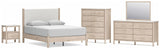 Cadmori Two-tone Upholstered Panel Bedroom Set view 41