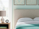 Cielden Soft Gray Upholstered Bedroom Set Full 3: Bed, Dresser, Mirror from Ella Furniture