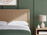 Cielden Two-tone Panel Bedroom Set detail view