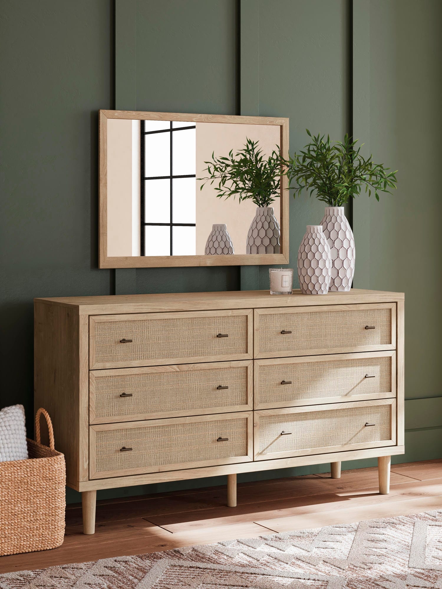 Cielden Two-tone Panel Bedroom Set view 19