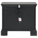 Cresswell 3-drawer Nightstand Bedside Table Weathered Taupe view 7