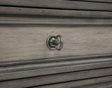Cresswell 3-drawer Nightstand Bedside Table Weathered Taupe view 13