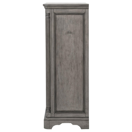 Cresswell 5-drawer Chest of Drawers Weathered Taupe view 6